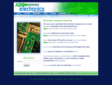 Tablet Screenshot of abcelectronics.co.uk